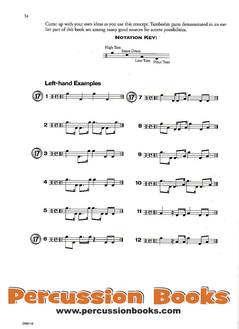 Brazilian Rhythms for the Drumset Sample2